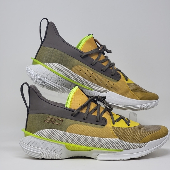 Under Armour Curry 7 Our History Basketball Shoes 3021258-701 Men Size 11.5 New - Picture 3 of 9